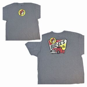 Buc-ees Gray T-Shirt 3XL
